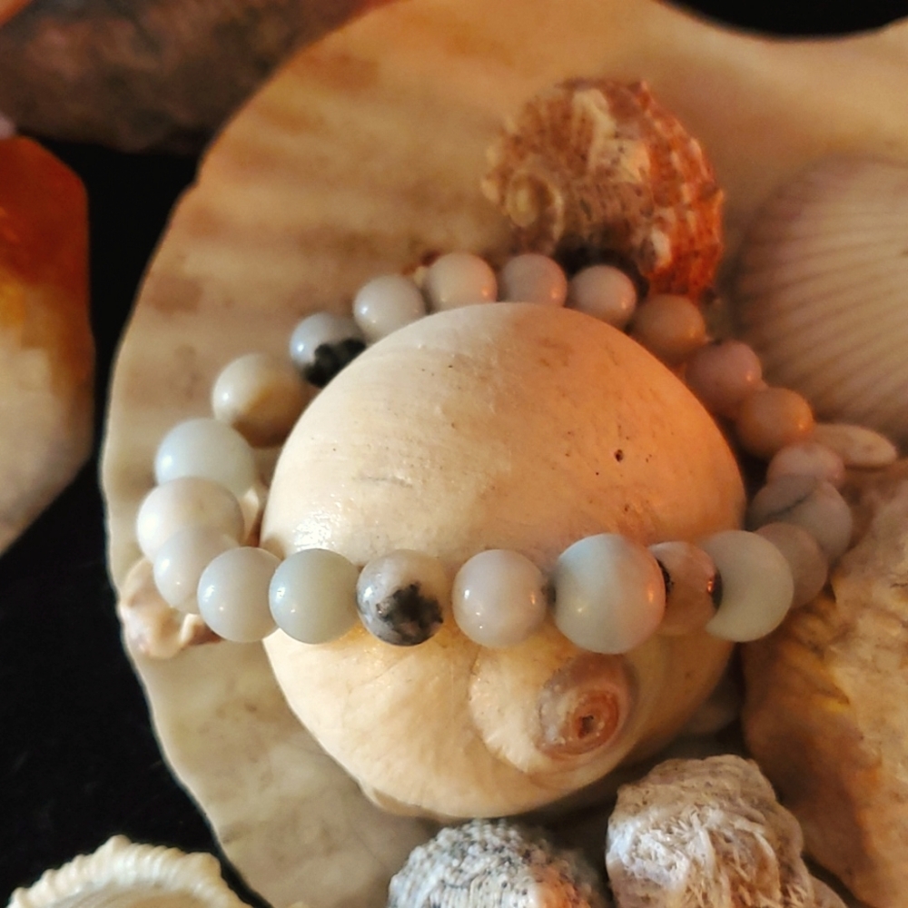 Amazonite Meditation Bracelet Mala